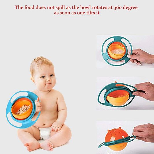 Baby Bowl 🥣 | 360 Degree Rotation
